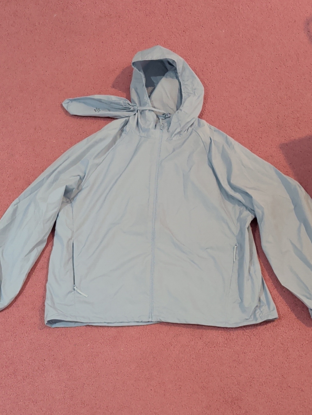 Uniqlo Light Blue Packable Parka